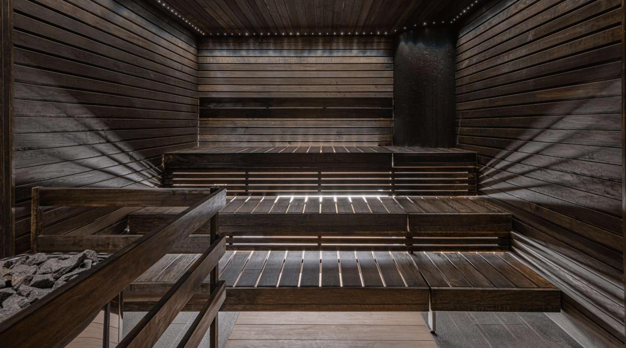 Marski By Scandic Helsinki Exterior photo The interior of the sauna