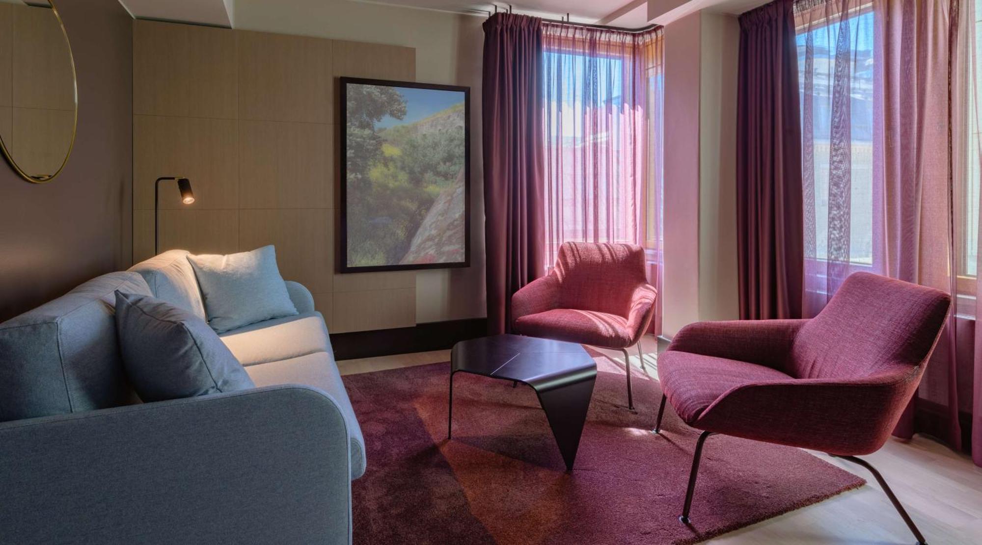 Marski By Scandic Helsinki Exterior photo A living room at the hotel